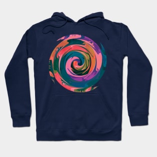 Rainbow Spiral 13 Hoodie